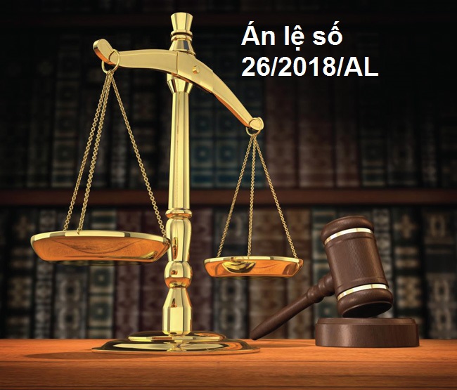 Án lệ số 26/2018/AL